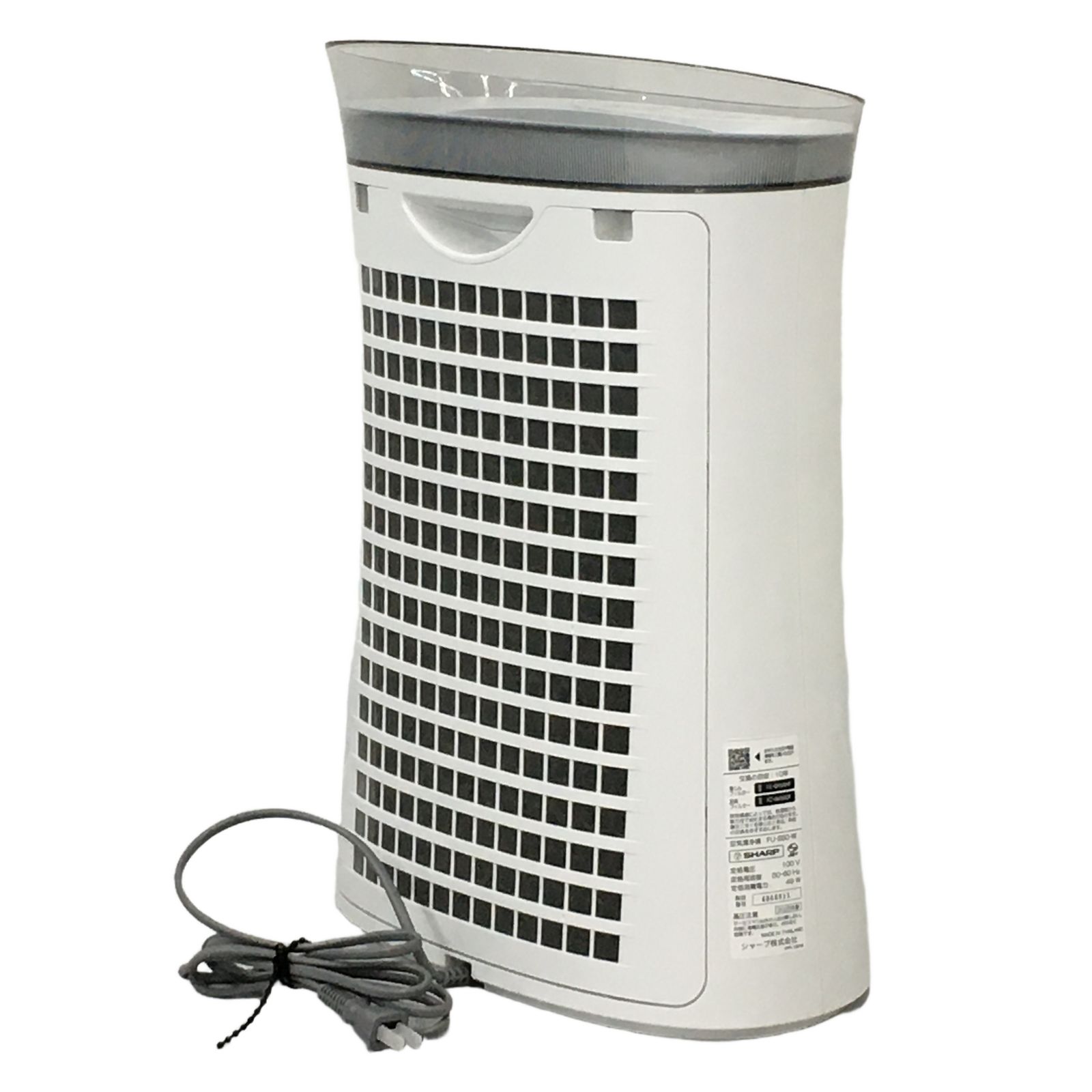 良好 SHARP シャープ FU-S50-W 空気清浄機 2025年製 プラズマ 