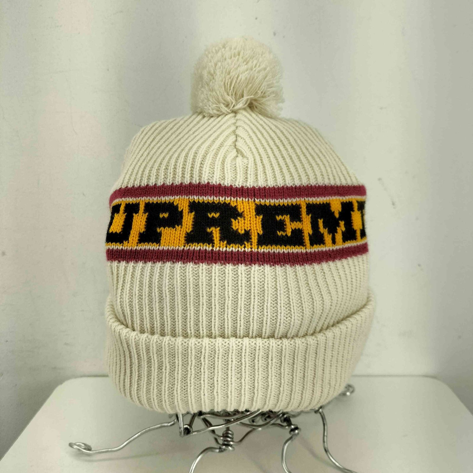 シュプリーム Supreme 24AW Big Stripe Beanie メンズ 表記無 - メルカリ
