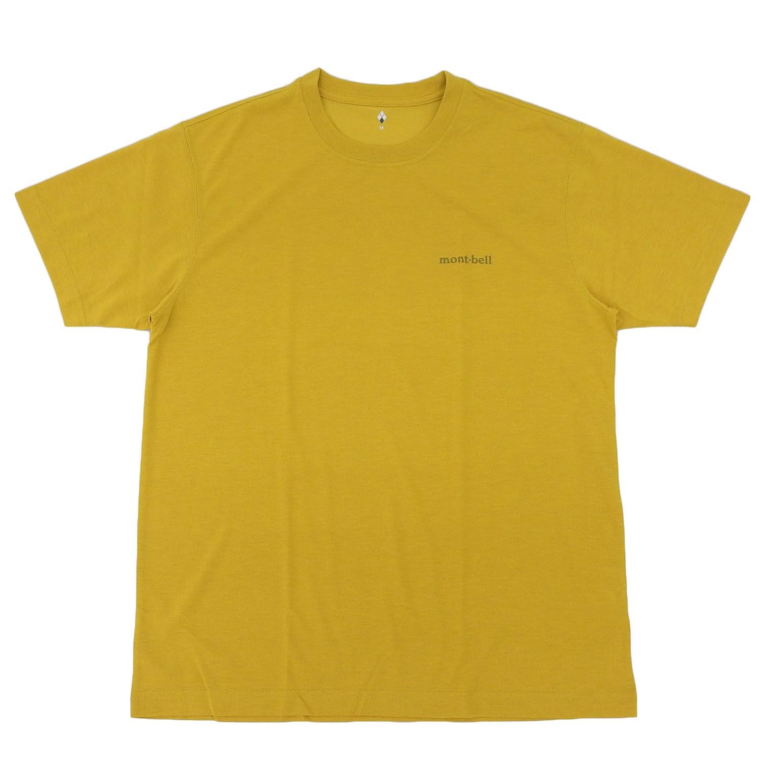 [モンベル] Tシャツ メンズ 半袖 ウィックロン UVカット 1114686 (イエロー24(YL24) /L) [イエロー24(YL24)] [L]