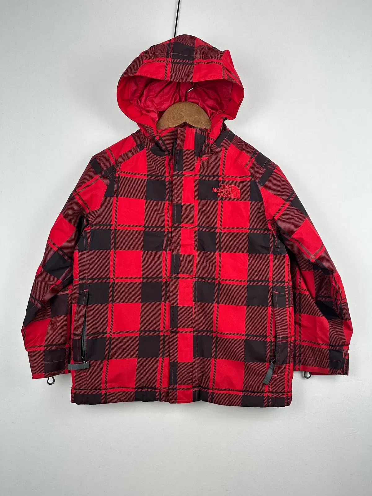 キッズ)THE NORTH FACE ザノースフェイス チェック ダウン