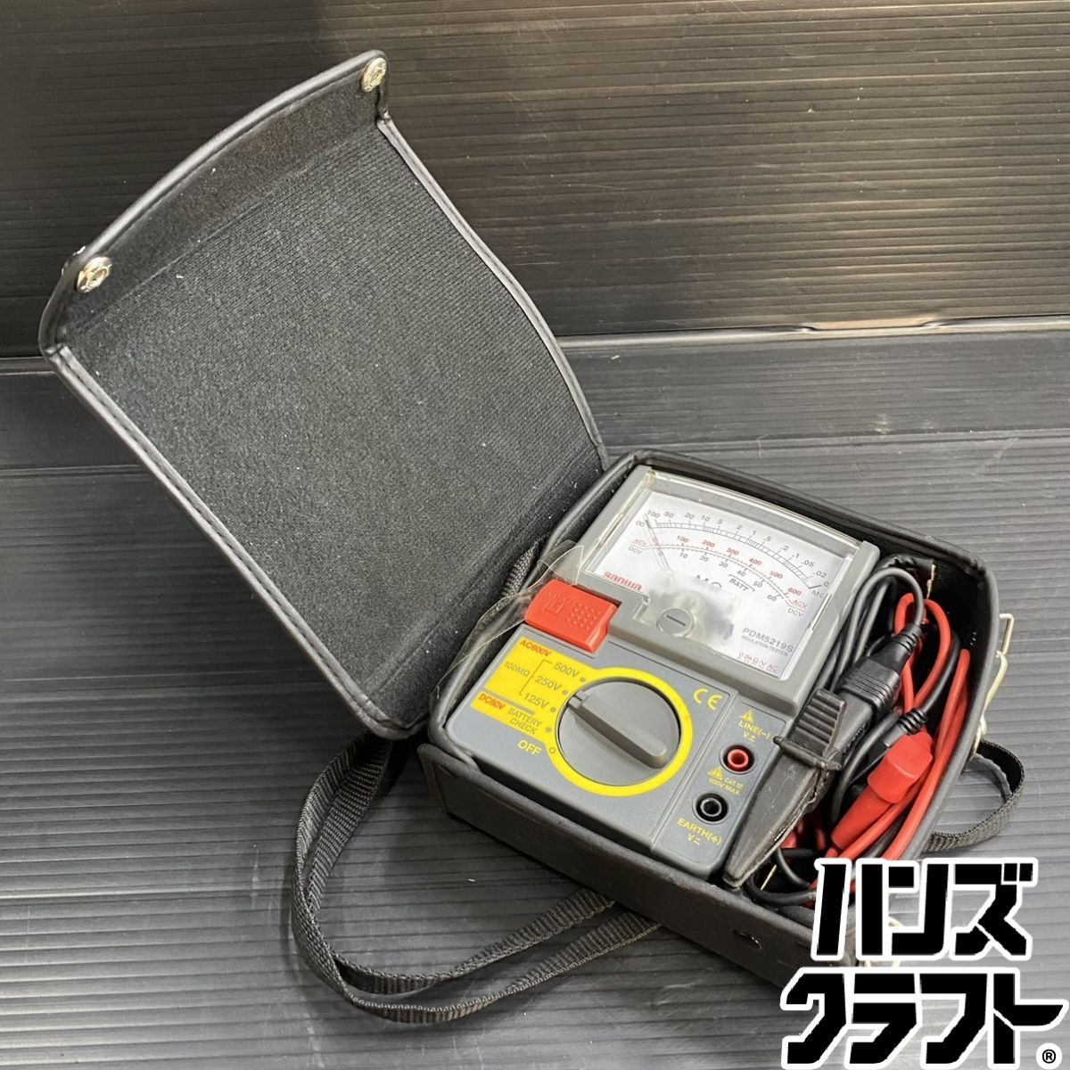 ▽【美品】HIOKI IR4030 絶縁抵抗計 アナログメグオームハイテスタ 3 