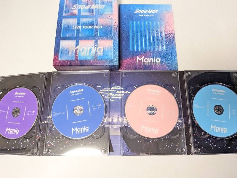 Snow Man ライブDVD,Blu-ray 6点セット ASIA TOUR 2D.2D./2021 Mania