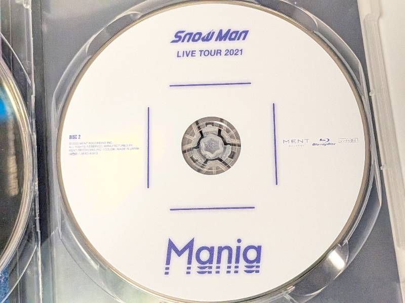 Snow Man ライブDVD,Blu-ray 6点セット ASIA TOUR 2D.2D./2021 Mania