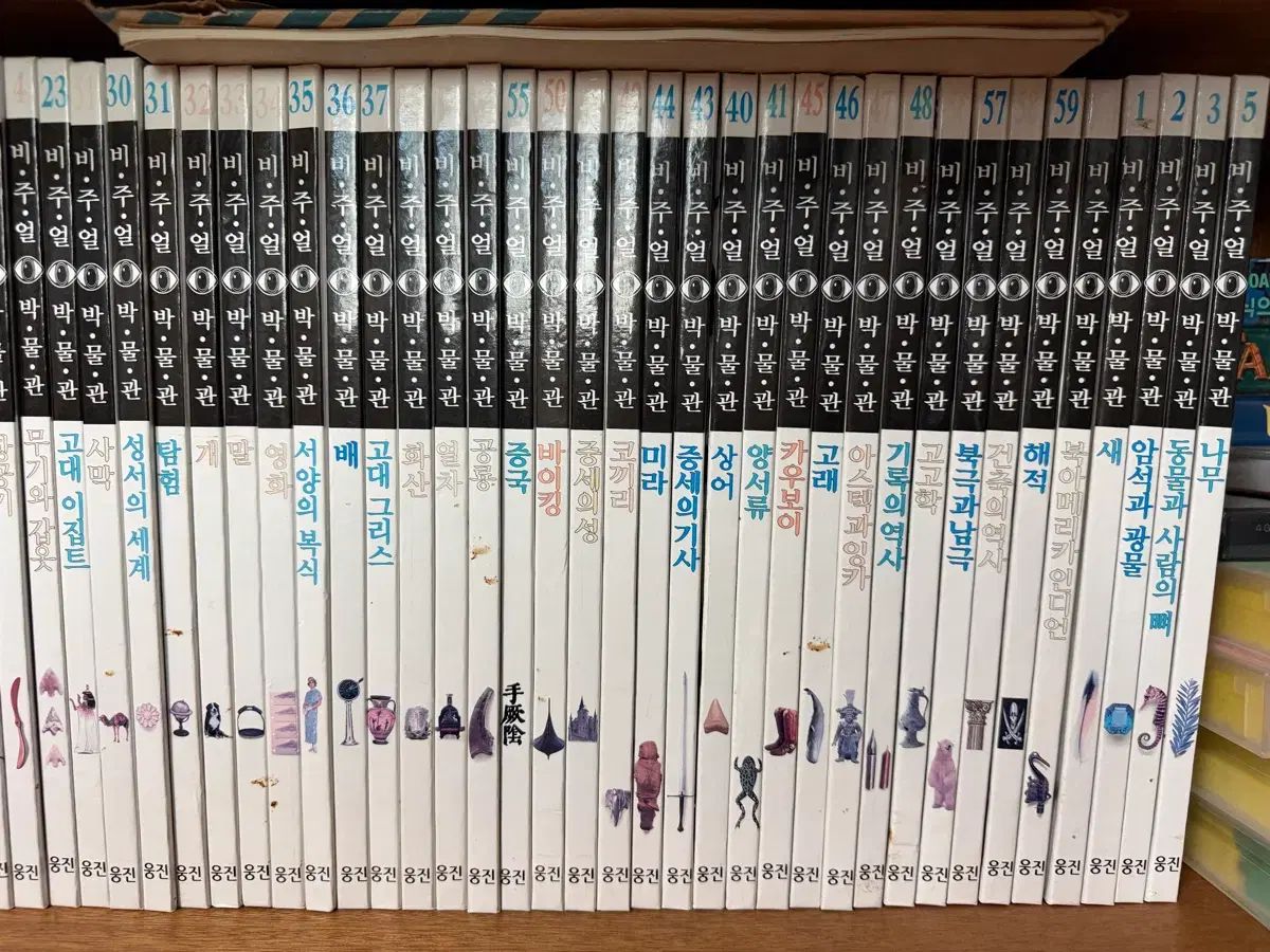 Woongjin出版 ビジュアル博物館 シリーズ 全集