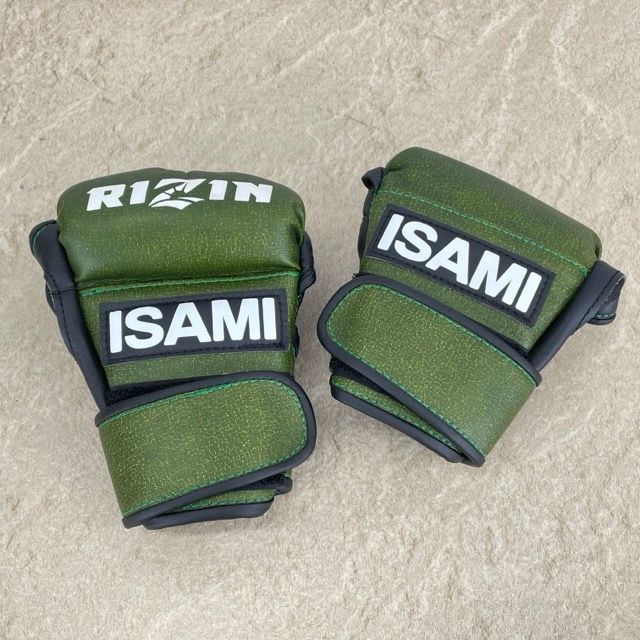 良品 RIZIN オープンフィンガーグローブ ISAMI Sサイズ キック MMA 
