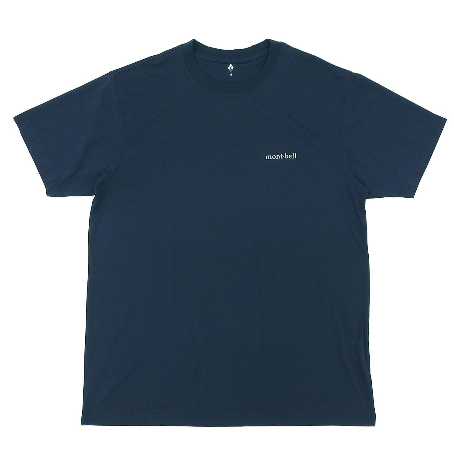 [モンベル] Tシャツ メンズ 半袖 ウィックロン UVカット 1114686 (ネイビー(NV) /S) [ネイビー(NV)] [S]