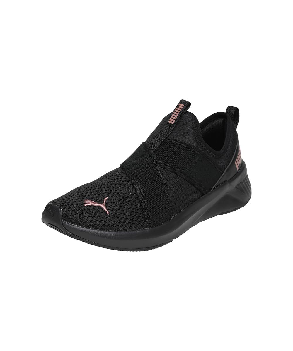 SOFTRIDE ハルリー スリップオン ウィメンズ_31147104_235 [26年春夏カラー PUMA Black-PUMA Black-Rose Gold] [Free Size]