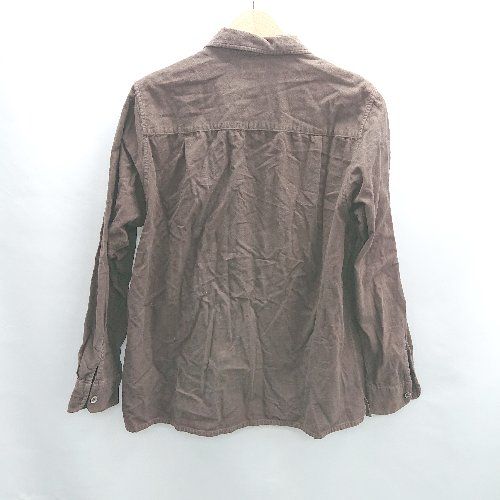 steven alan ブラウン 長袖シャツ ◇ ⊂◎ STEVEN ALAN スティーブンアラン 長袖 シャツ サイズM