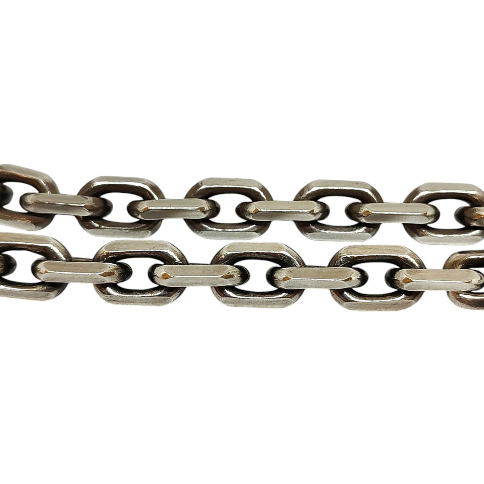 GUCCI グッチ インターロッキング チェーン ネックレス Ag925 F