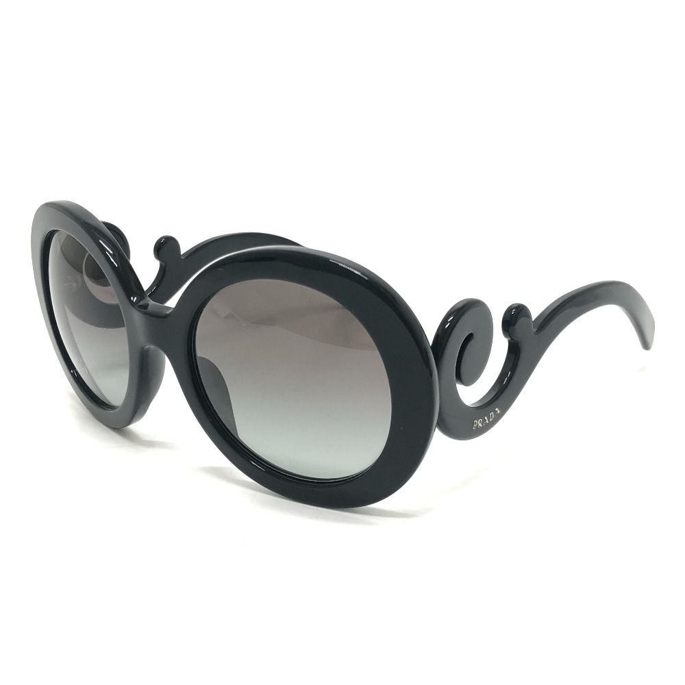 PRADA プラダ バロックサングラス ブラック SPR 27N-A PRADA プラダ サングラス ミニマル バロックシリーズ SPR 27N-A