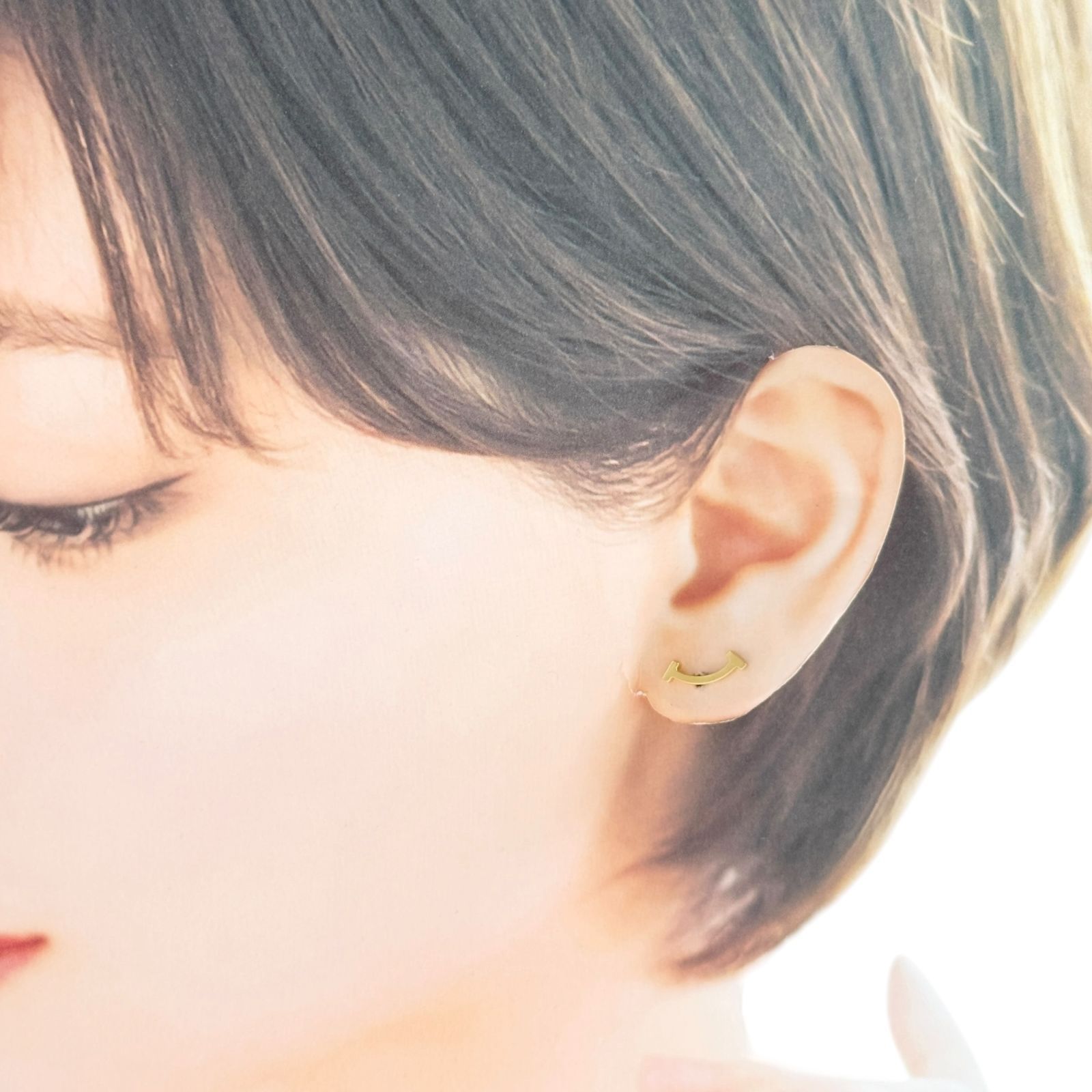 ティファニー ピアス Tスマイル スマイル Tiffany Co. ミニ