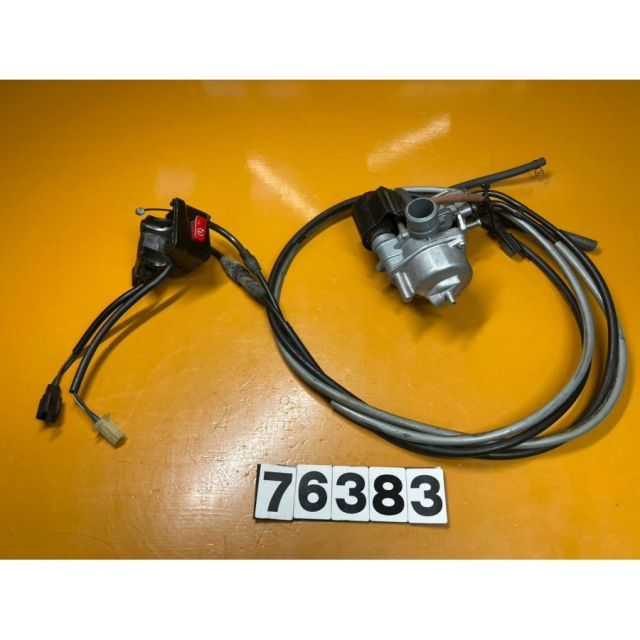 76383 中古 YAMAHA ヤマハ JOG 5BM キャブレター アクセルワイヤー