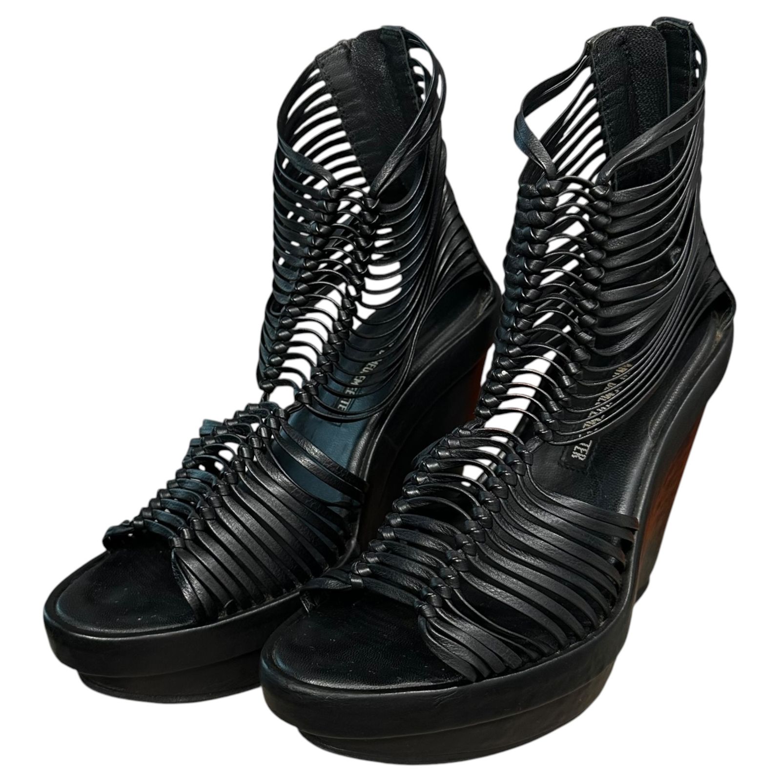 ANN DEMEULEMEESTER(アンドゥムルメステール) 12SS Gladiator Sandals