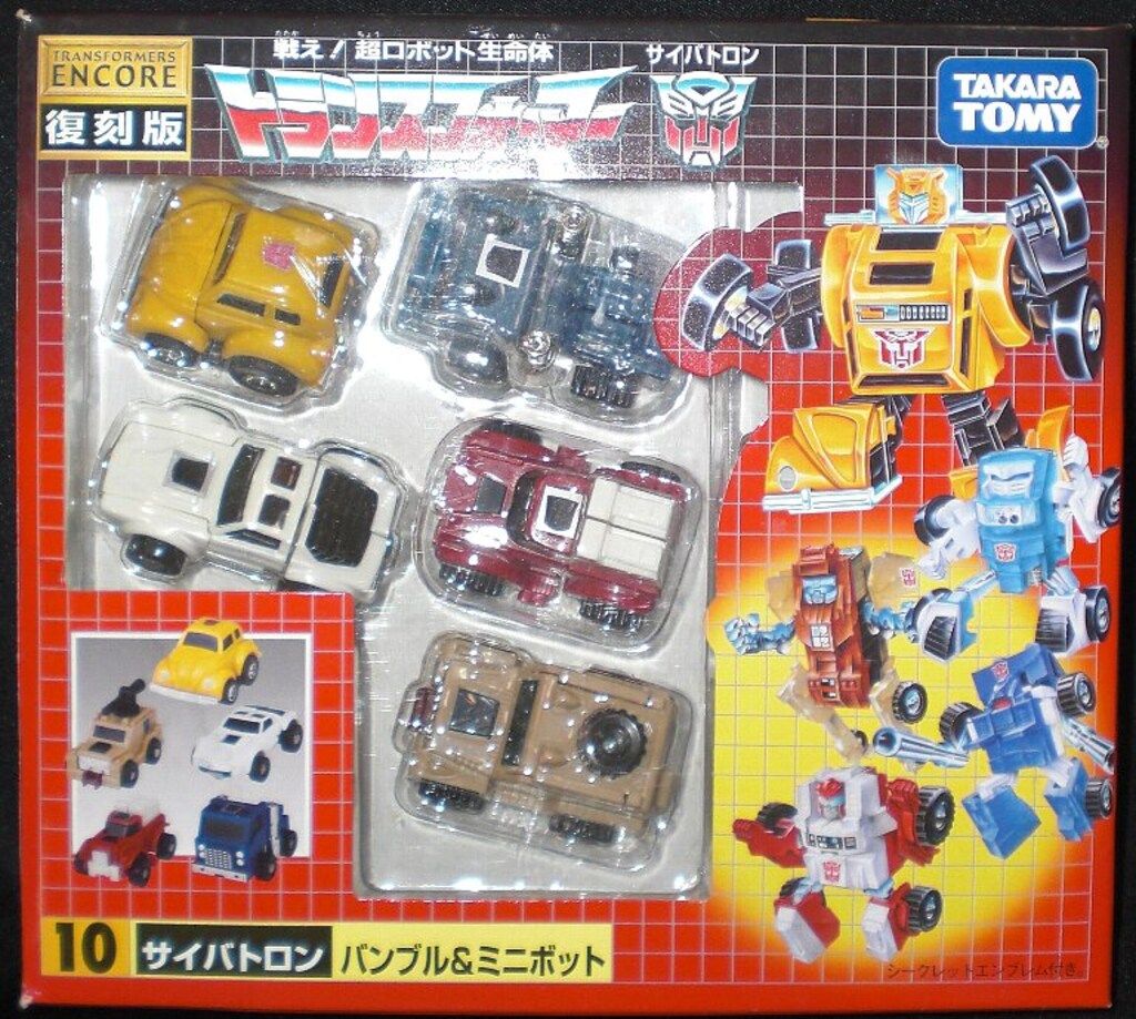 タカラトミ- 復刻版 TF/復刻版 バンブル&ミニボット 10