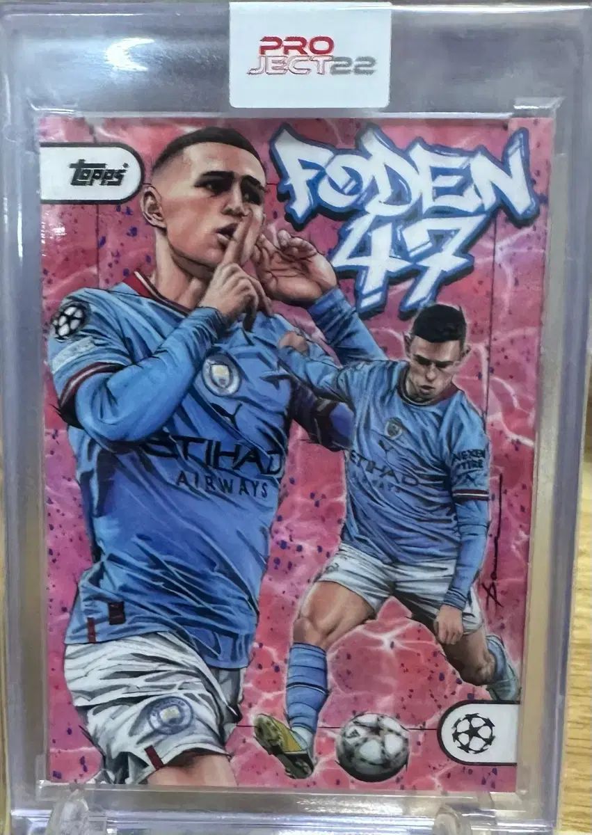 TOPPS サッカーカード フィル・フォーデン プロジェクト 22