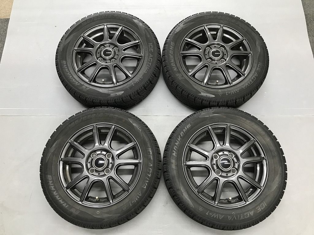 ◎ハスラー外し すぐ使えます バリ溝 165/65R14 傷極少美品 14inc 4.5J ◎ハスラー外し すぐ使えます バリ溝 165/65R14 傷極少美品 14inc 4.5J