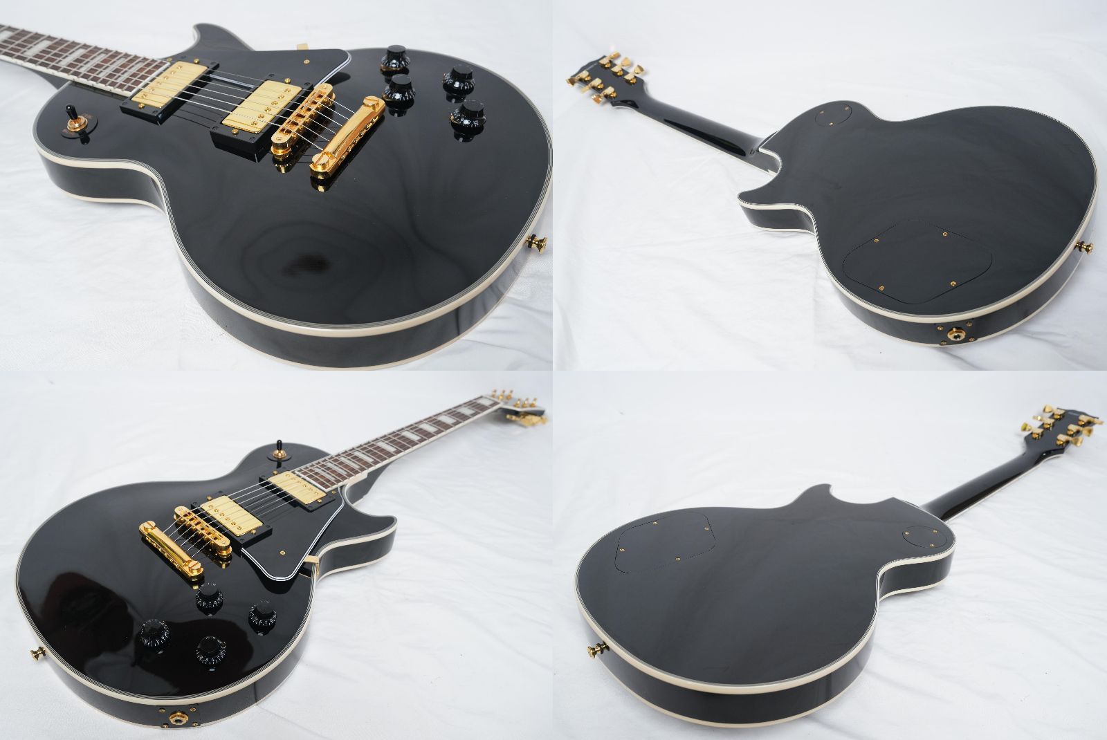 ☆BURNY☆SRLC-65 BLACK レスポールカスタム 2023年製 美品 バーニー