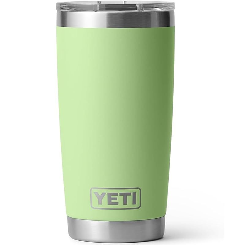 YETI (イエティ) Rambler 20オンス タンブラー ステンレススチール 真空断熱マグスライダー蓋付き キーライム