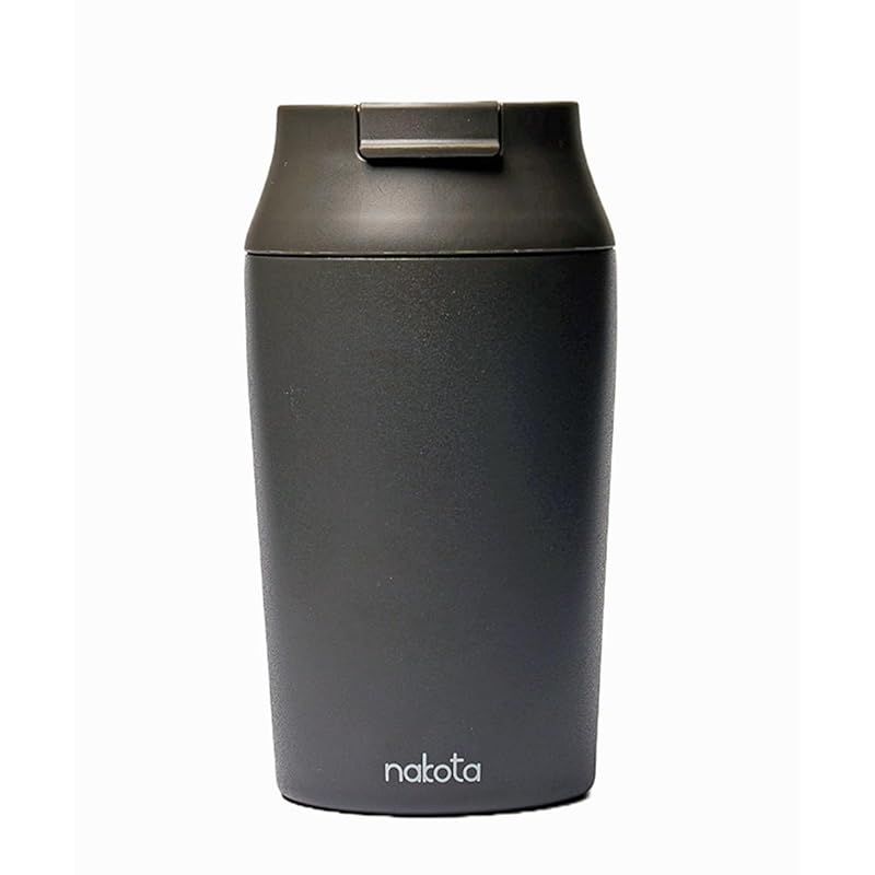 ナコタ UnityCanBottle ユニティキャンボトル タンブラー 真空断熱 二重構造 蓋付き 缶クーラー ステンレス 保温保冷 こぼれない 持ち運び ブラック
