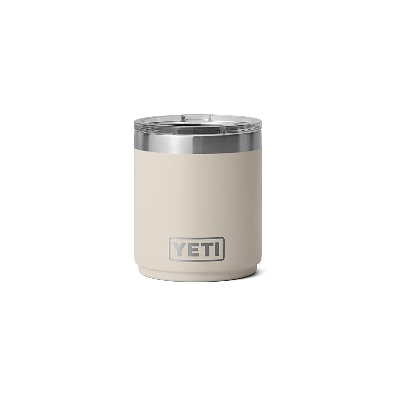 YETI ランブラー 10オンス 積み重ね可能 ローボール 2.0 真空断熱 ステンレススチール マグスライダー蓋付き ケープトープ