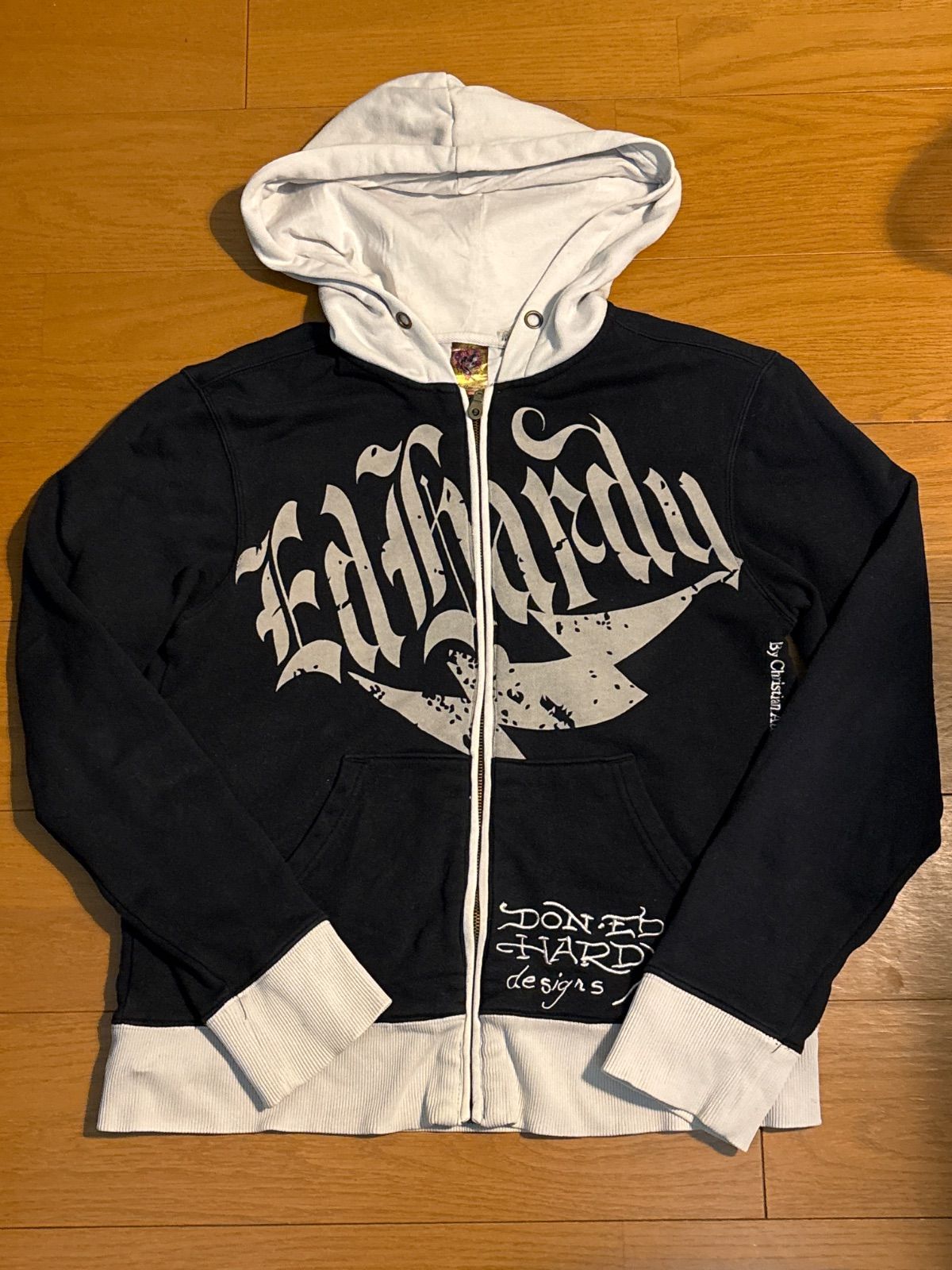 Christian Audigier ジップパーカー EdHardy エドハーディー 