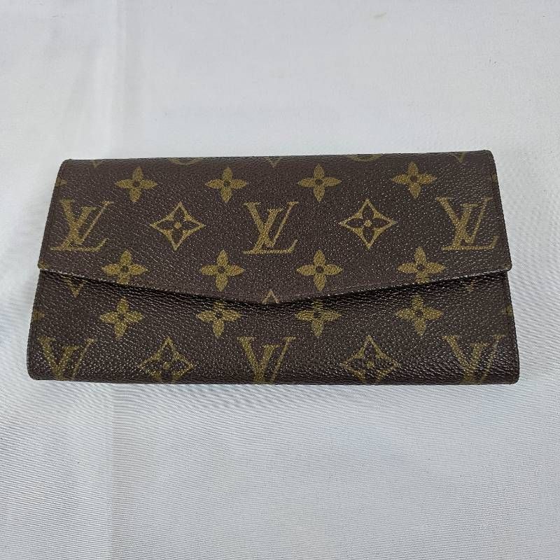 ベタ無/最初期】ルイヴィトン モノグラム ポルトモネクレディ 長財布 