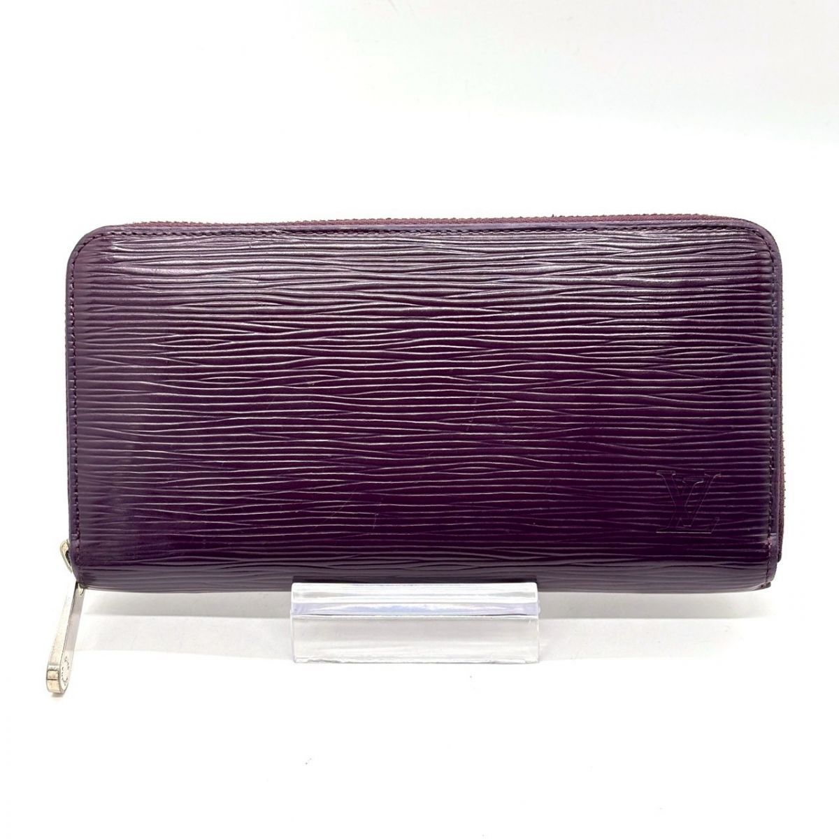 艶めきは紫に宿る】 LOUIS VUITTON エピ ジッピーウォレット ラウンド 