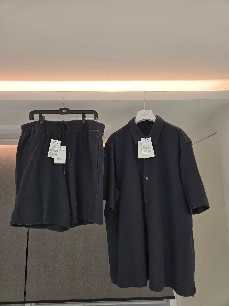 セオリー 24ss surf フレンチテリー シャツ&ハーフパンツ セットアップ