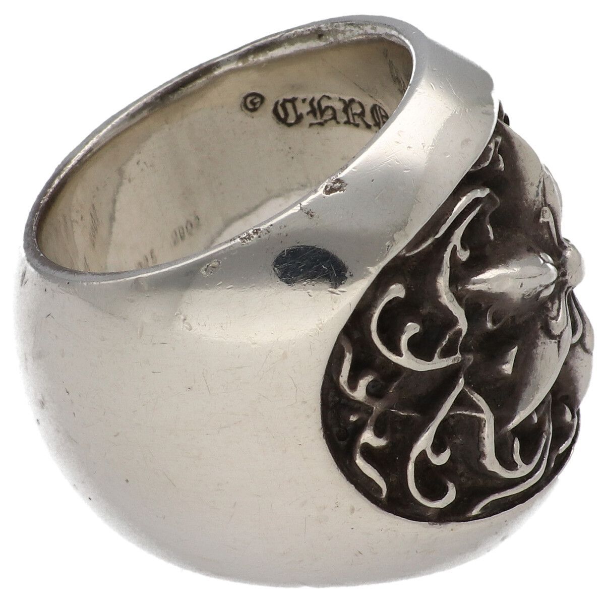 中古】 CHROME HEARTS クロムハーツ クラシックオーバルスターリング 