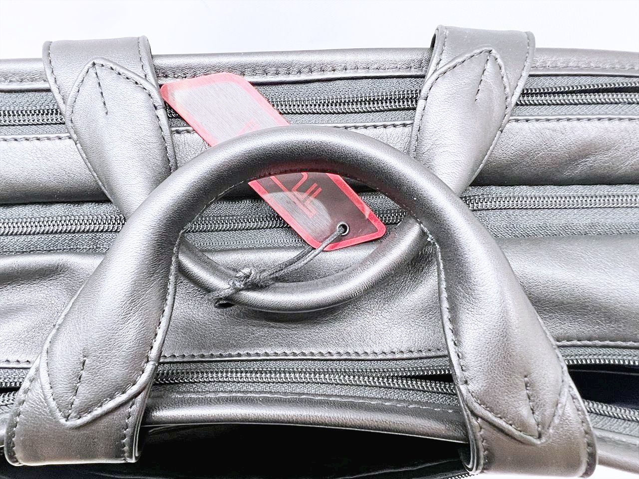 TUMI ビジネスバッグ 新品未使用 未使用保管 美品 TUMI ツゥミ エクスパンダブル オーガナイザー レザー