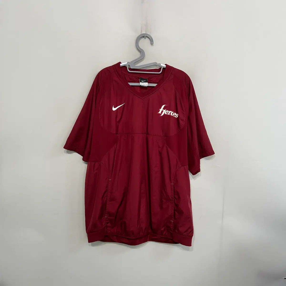 NIKE キウム(넥센) ヒーローズ 半袖 ウィンドブレーカー 110