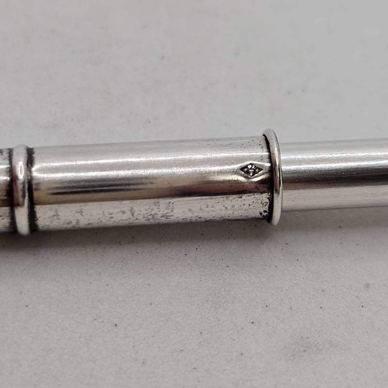 純銀/FRANCE製】エルメス アジェンダ用 ミニボールペン シルバー925