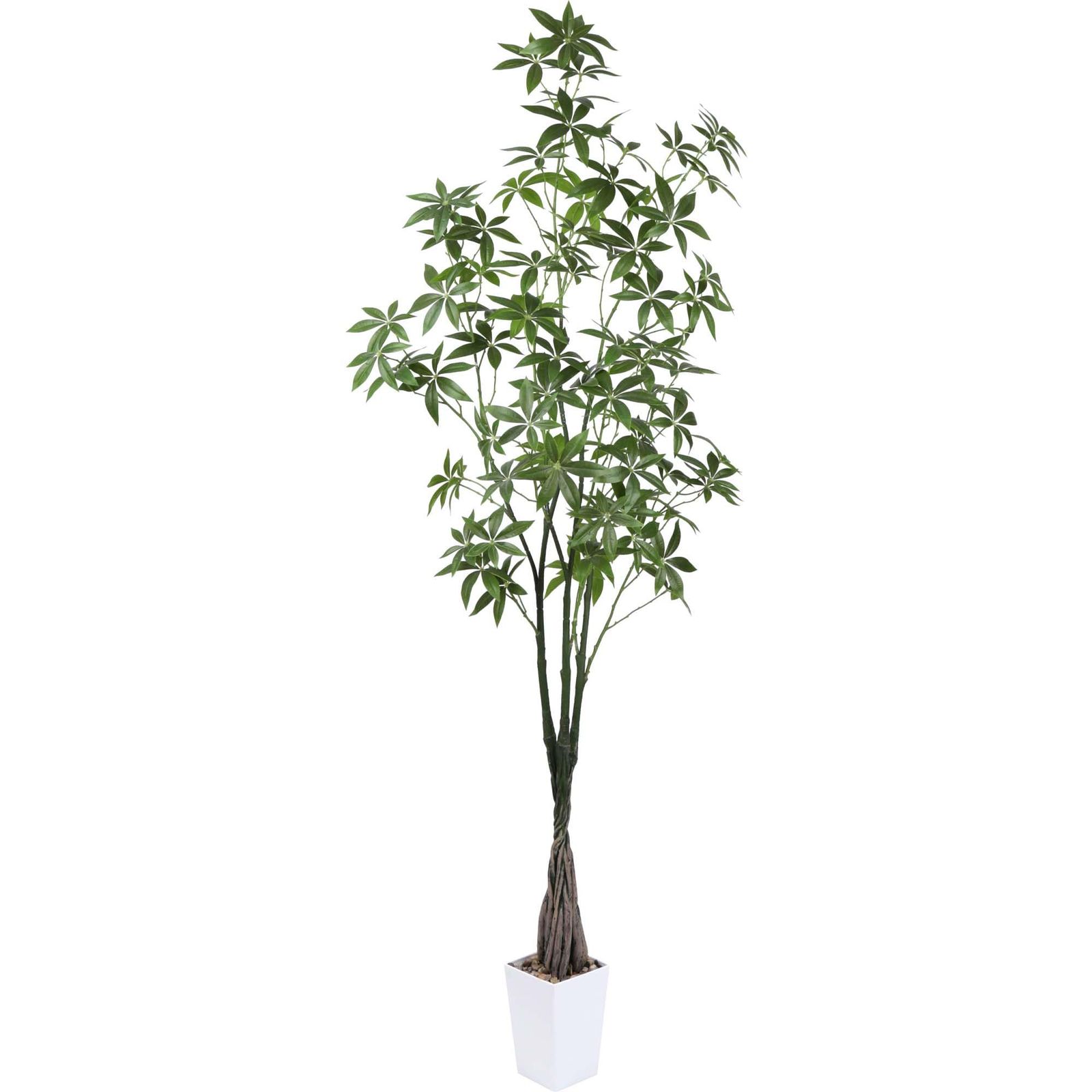 フェイクグリーン 人工観葉植物 観葉樹 造花 大型 パキラ 高さ180cm 幸福の木 光触媒 空気清浄 世話がない 屋内 ホーム 玄関 オフィス インテリア おしゃれｍａ