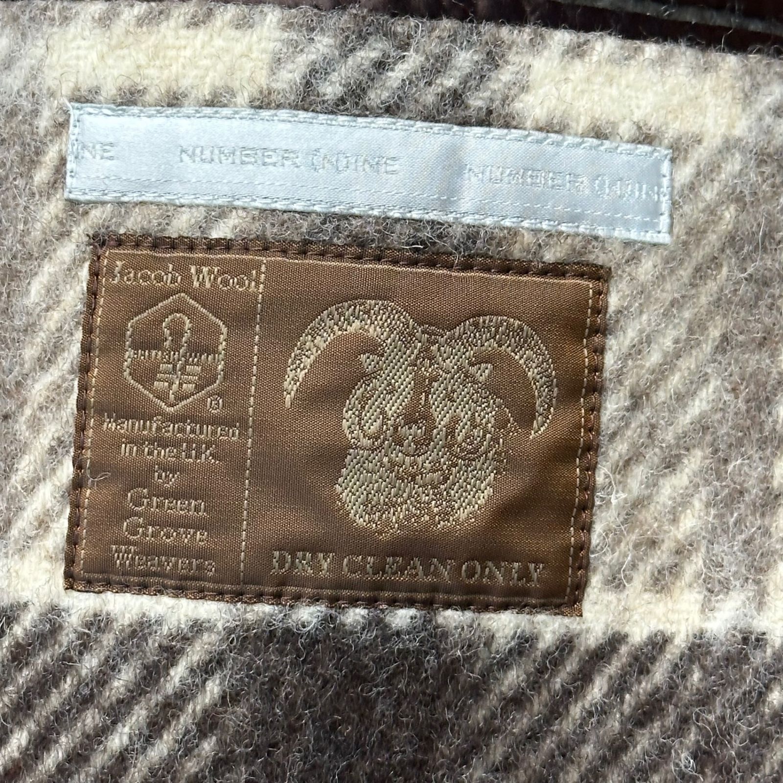 NUMBER (N)INE(ナンバーナイン) 02AW George Period Fur Decorated