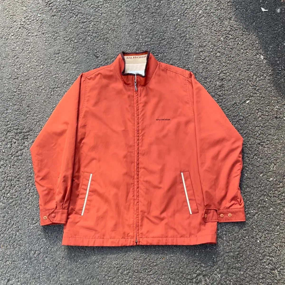 BALENCIAGA 90s VINTAGE トラックジャケット 90s バレンシアガ アカババレンシアガ トラックジャケット ブルゾン L