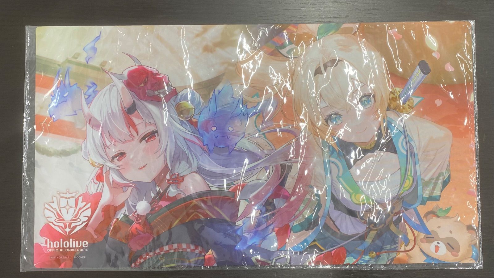 ホロカ エントリーカップ プレイマット 未開封 百鬼あやめ 風真いろは ホロカ ホロライブ エントリーカップ 百鬼あやめ＆風真いろは特製