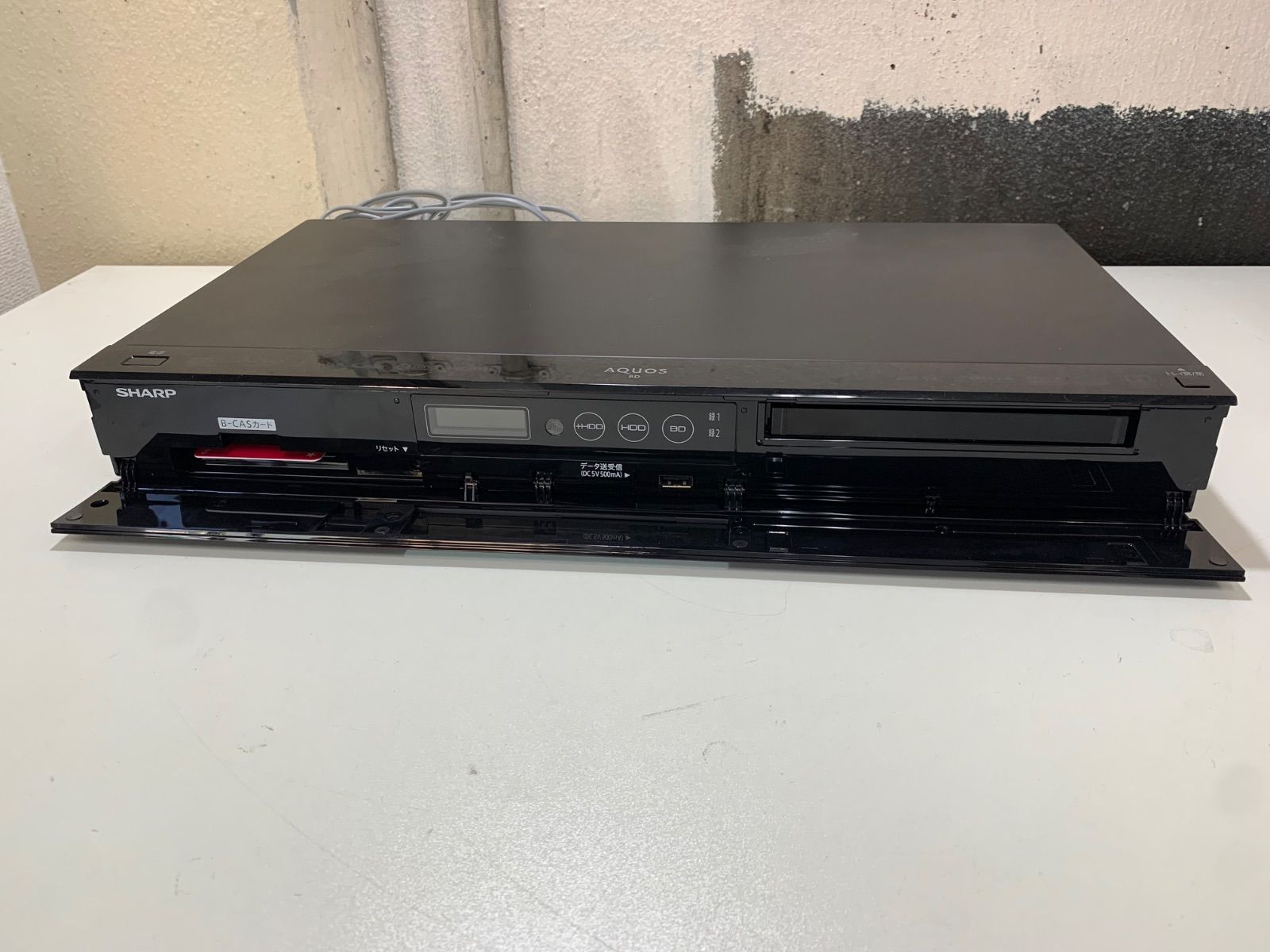 j404 SHARP AQUOS BD-W1800 ブルーレイレコーダー 動作確認済み - メルカリ