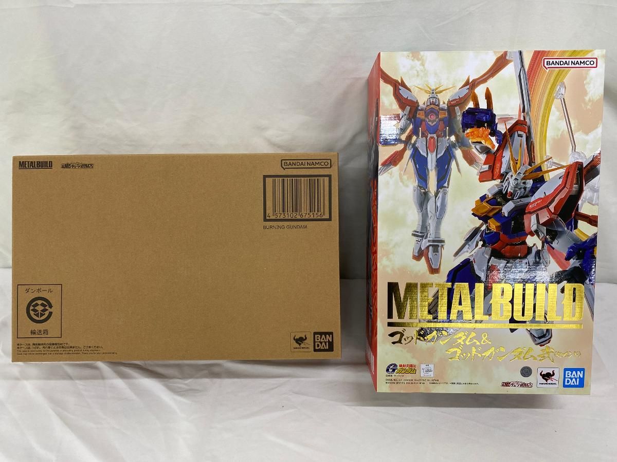 未開封】METAL BUILD ゴッドガンダム＆ゴッドガンダム弐（セカンド