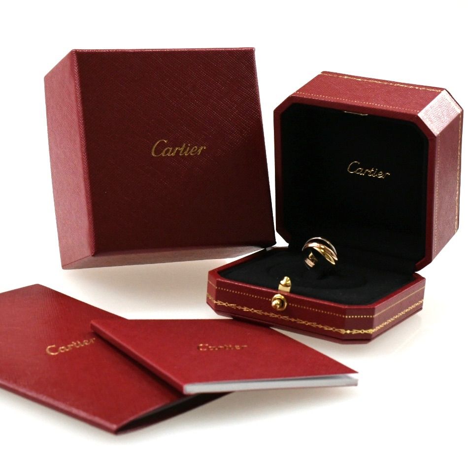 Cartier カルティエ トリニティリング SM 3連リング K18 スリーカラー Cartier カルティエ トリニティリング SM 3連リング K18 スリーカラー