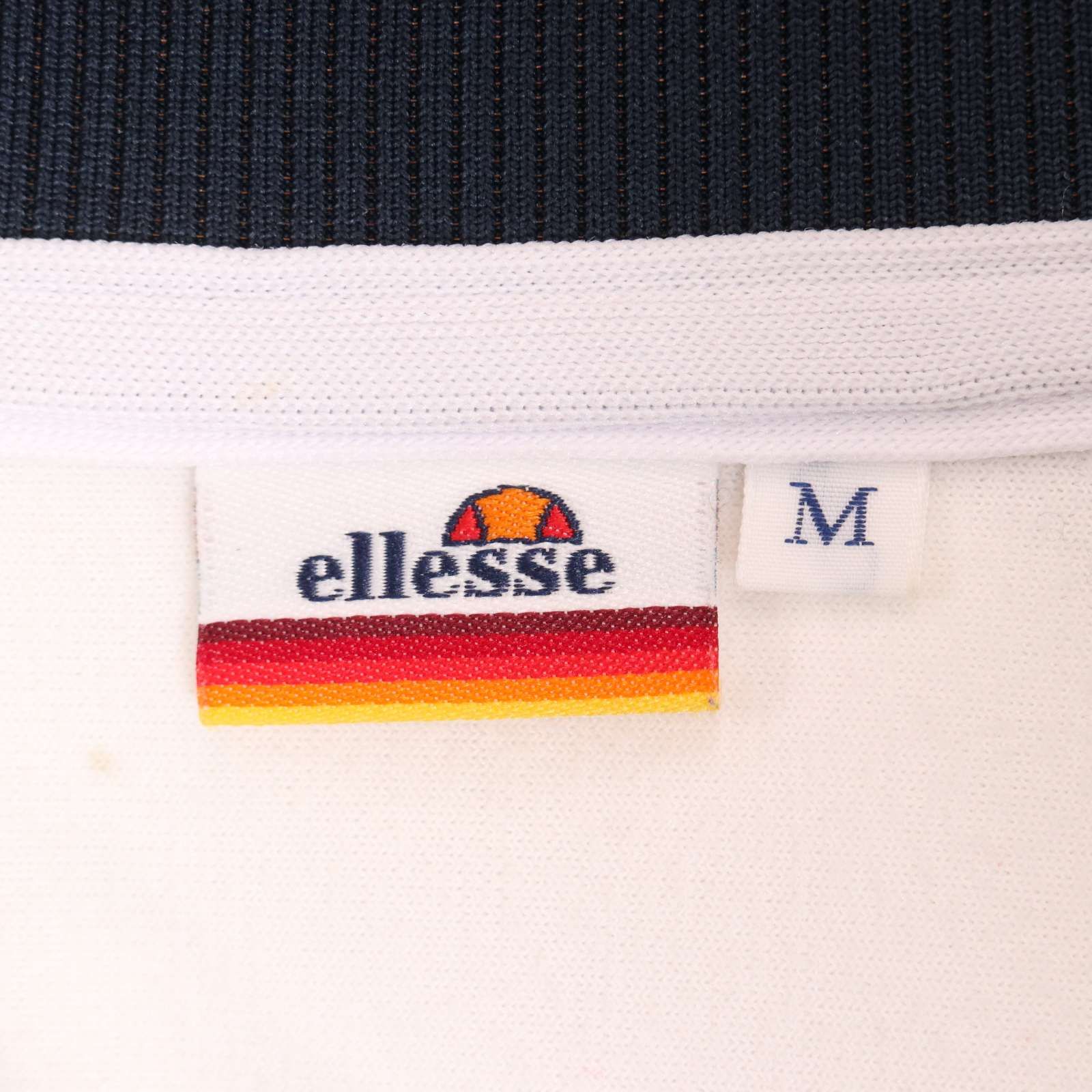 ellesse エレッセ 通年☆ ロゴ刺繍 切替 ワッペン ジャージ トラック 