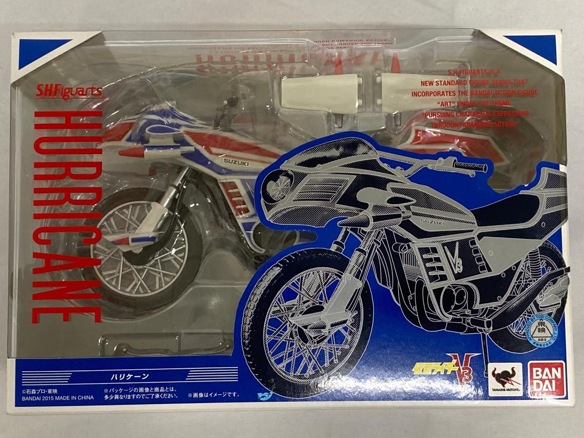 フィギュアーツハリケーン号未開封 未開封】S．H．フィギュアーツ 仮面ライダーV3 ハリケーン 約190mm