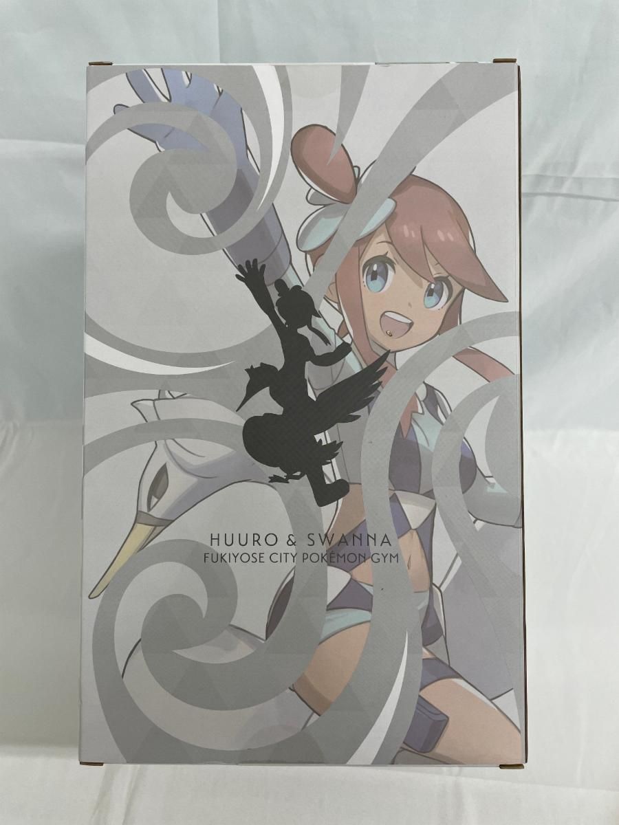 未開封 フロウ&スワンナ ポケットモンスター ブラック&ホワイト 1/8 未開封】フウロ＆スワンナ ポケットモンスター ブラック・ホワイト 1/8