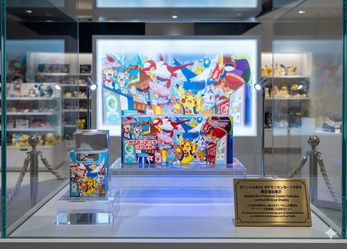 ✓【新品未開封シュリンク付き】ポケモンセンターフクオカ スペシャル