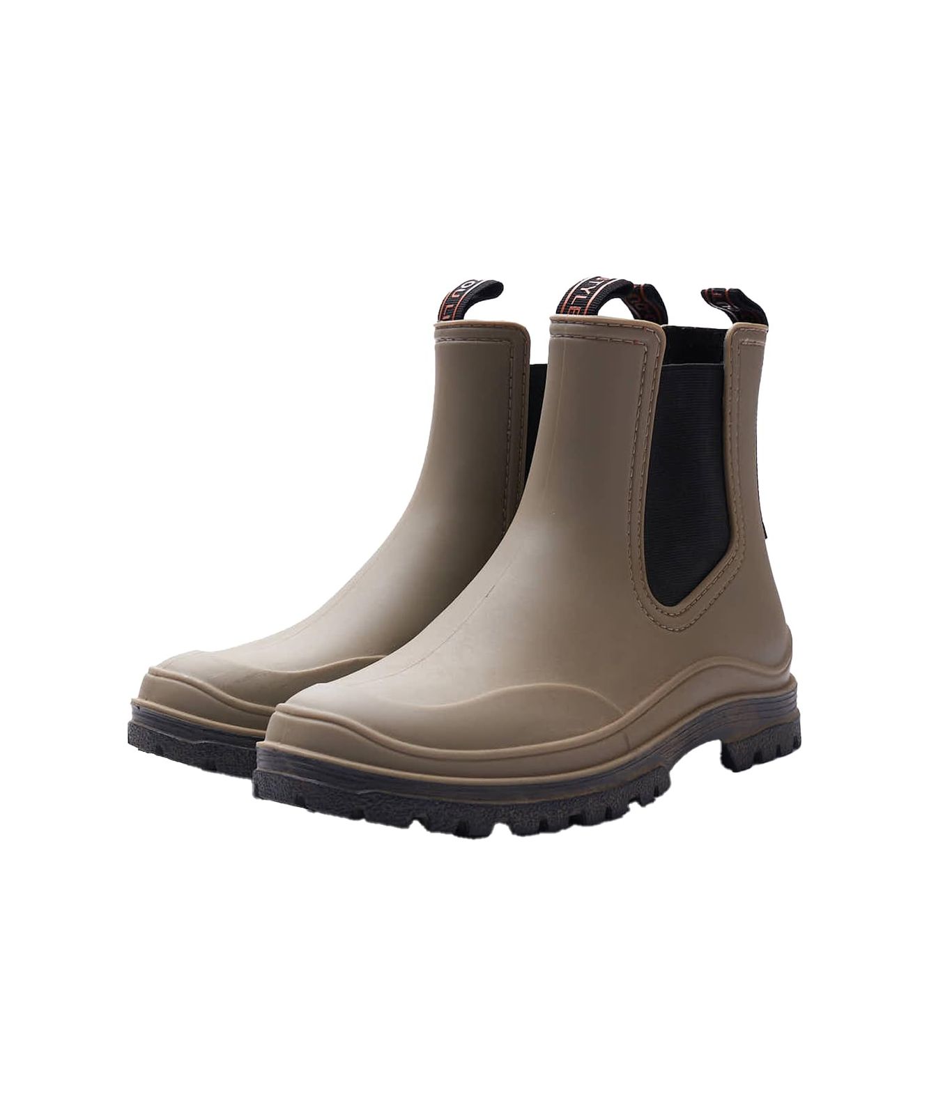 KiU キウ ツートーンサイドゴアレインブーツ TWINTONE SIDE GORE RAIN BOOTS 防水 撥水 サイドゴアブーツ ショートブーツ インソール クッション 快適 おしゃれ アウトドア 雨 雪 ユニセックス メ [ベージュ] [Large]