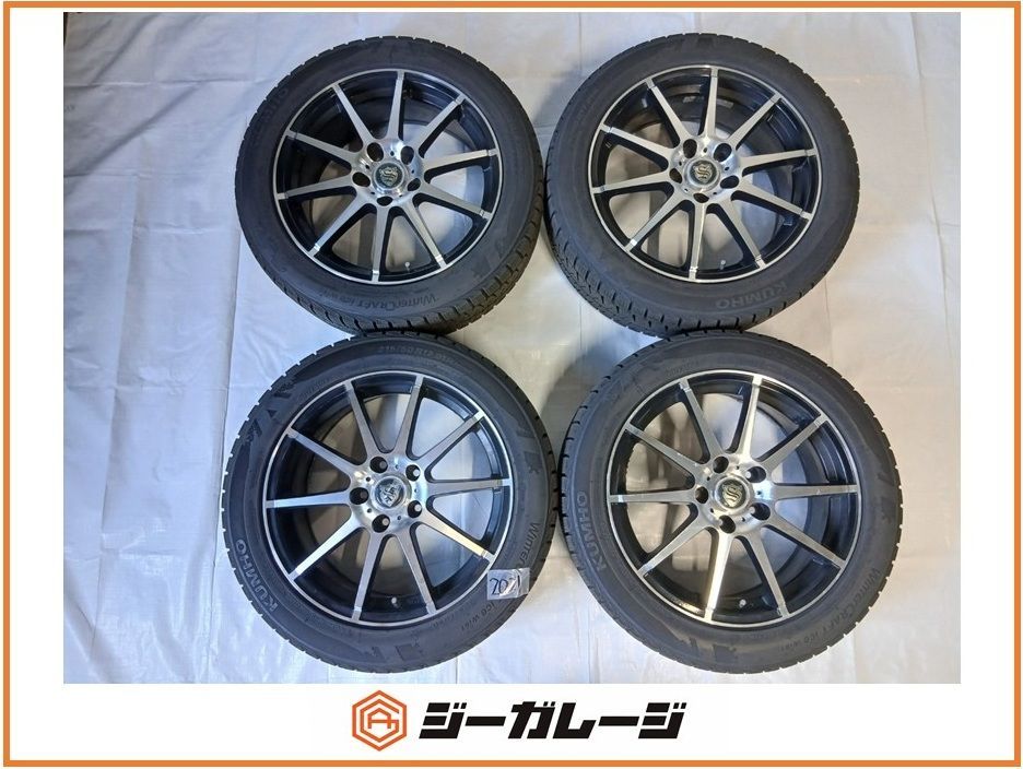 中古 社外 17インチ アルミホイール＆スタッドレスタイヤ 1台分4本