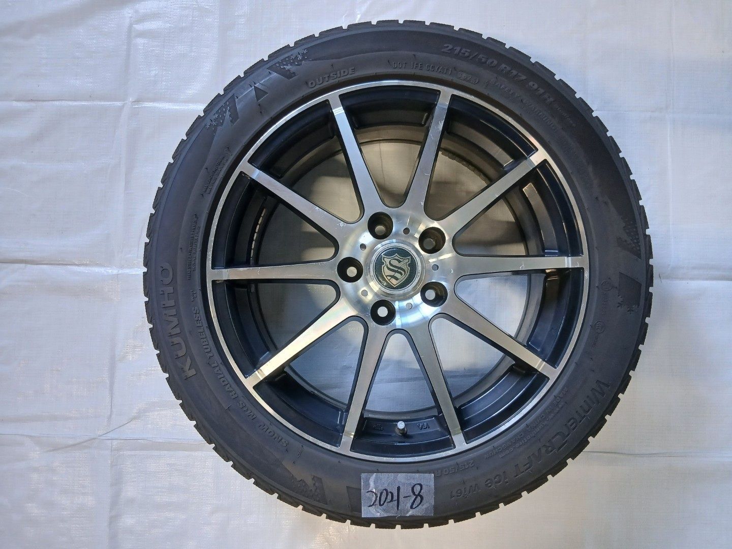 即日発送可能【美品】215/50R17 G-SPEEDホイール＆タイヤセット 即日発送可能【美品】215/50R17 G-SPEEDホイール＆タイヤセット