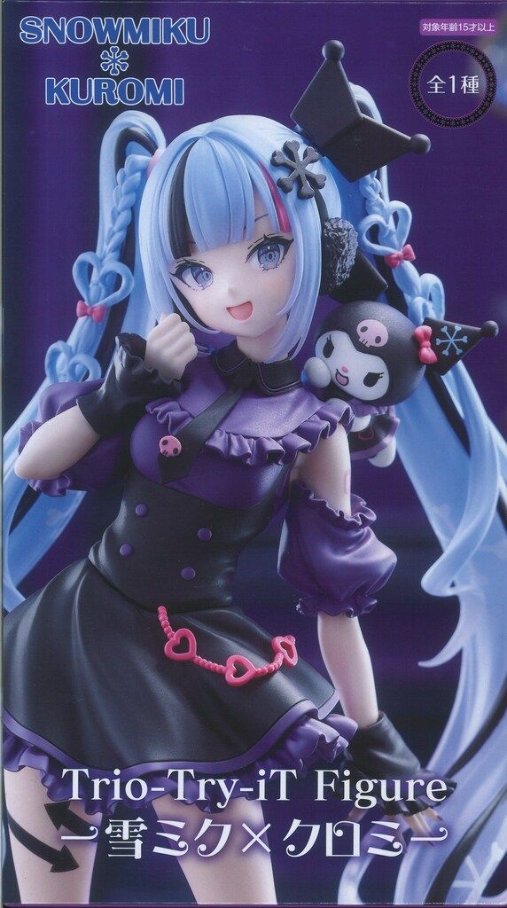 フリュー Trio-Try-iT Figure SNOWMIKU×KUROMI 雪ミク×クロミ - メルカリ