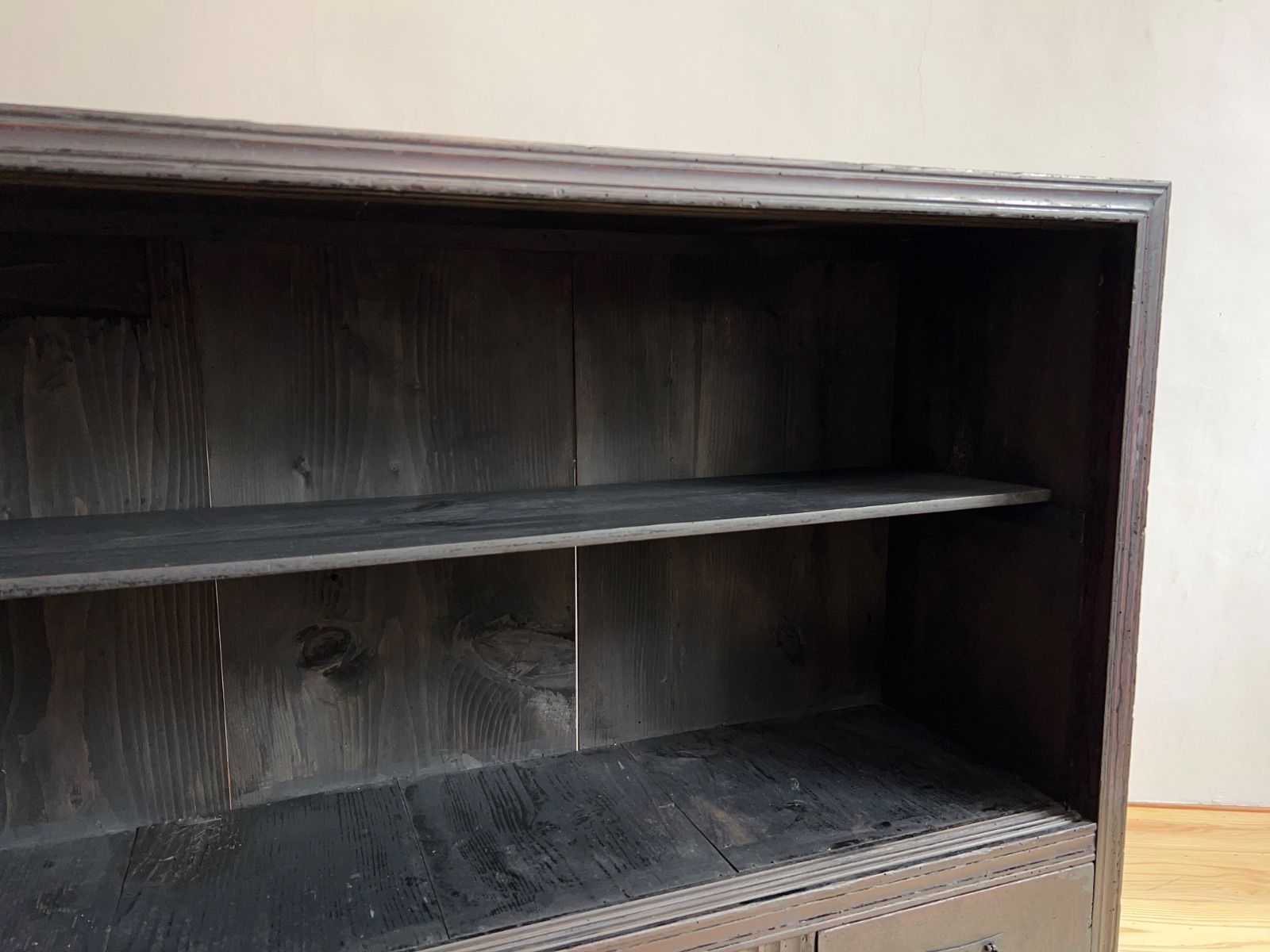 収納棚 飾り棚 水屋箪笥 ラック 引き出し 2A073 古道具 古家具-海外お