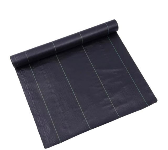 三方良し 防草シート 1m×100m ブラック UV剤入 雑草防止シート 除草シート 庭 黒 雑草対策 農業 ガーデニング 家庭菜園 防草対策 ハウス 下草防止 雑草シート 水耕栽培 園芸用品 芝生 花壇 こくさんぼうそうシート )　ロール式