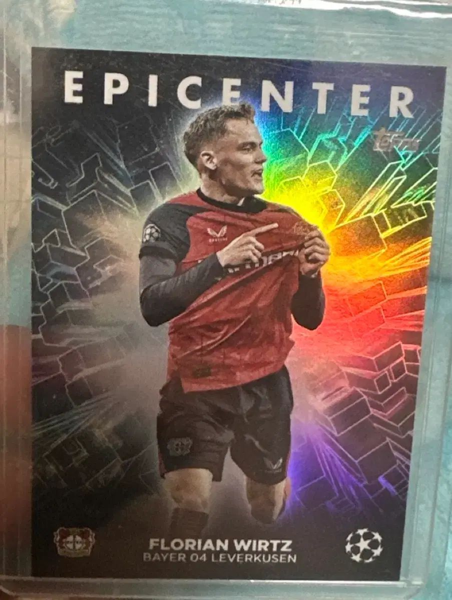 トップス サッカーカード エピックセンター ヴィルツ ケース HIT